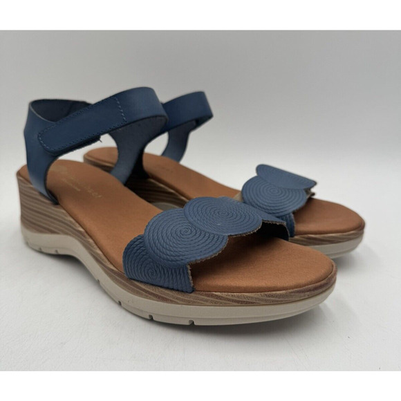 Eric Michael Shoes - NEW Eric Michael HONEY Women's Dress Sandal Blue EU Size 40 Medium NIB